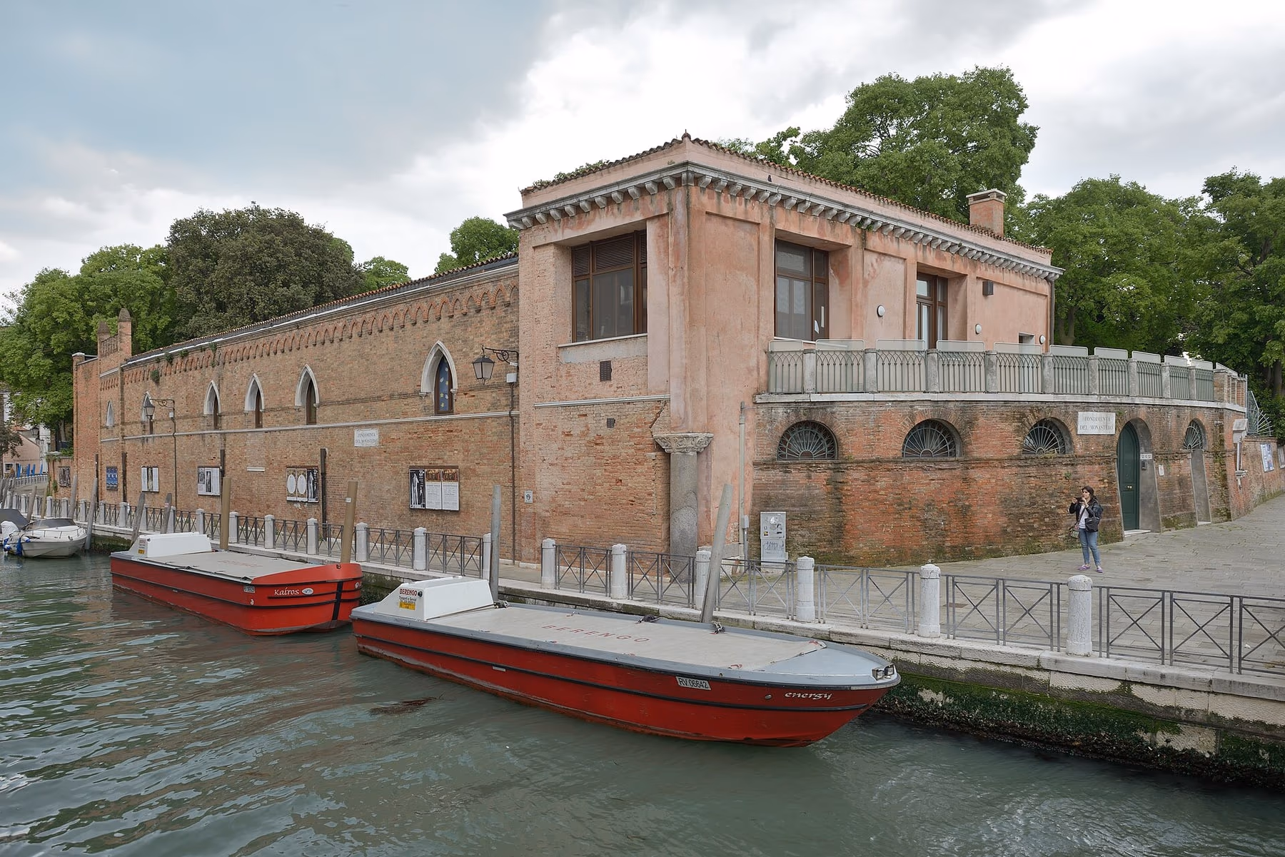 Canal Grande all'altezza del sestiere di Santa Croce a Venezia